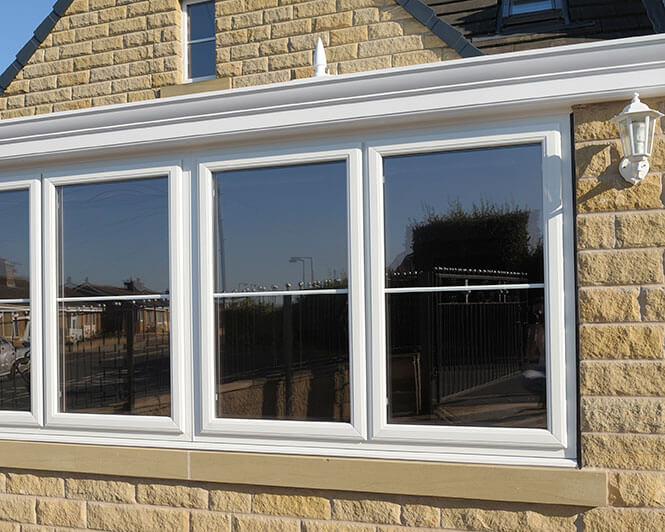 White uPVC Double Glazing Windows Doors