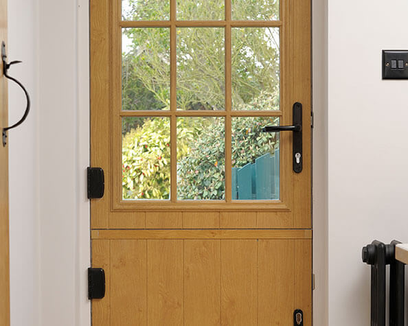 Upvc double glazed Door