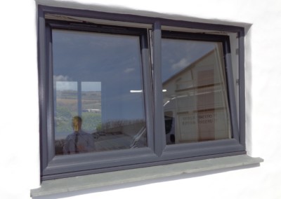 Anthracite grey upvc window truro, Penzance